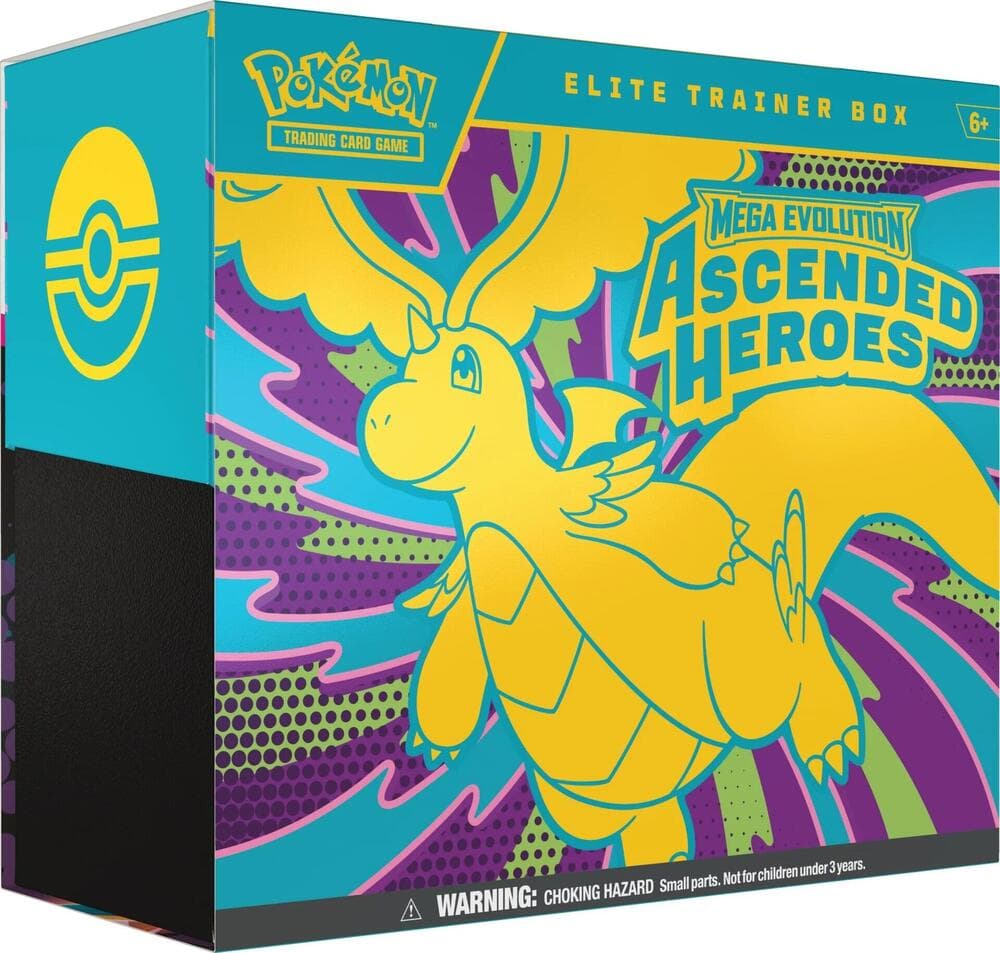 Ascended Heroes Elite Trainer Box, illustrative sealed product